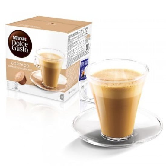 NESCAFE - 16 CAPSULE DOLCE GUSTO ESPRESSO MACCHIATO CORTADO