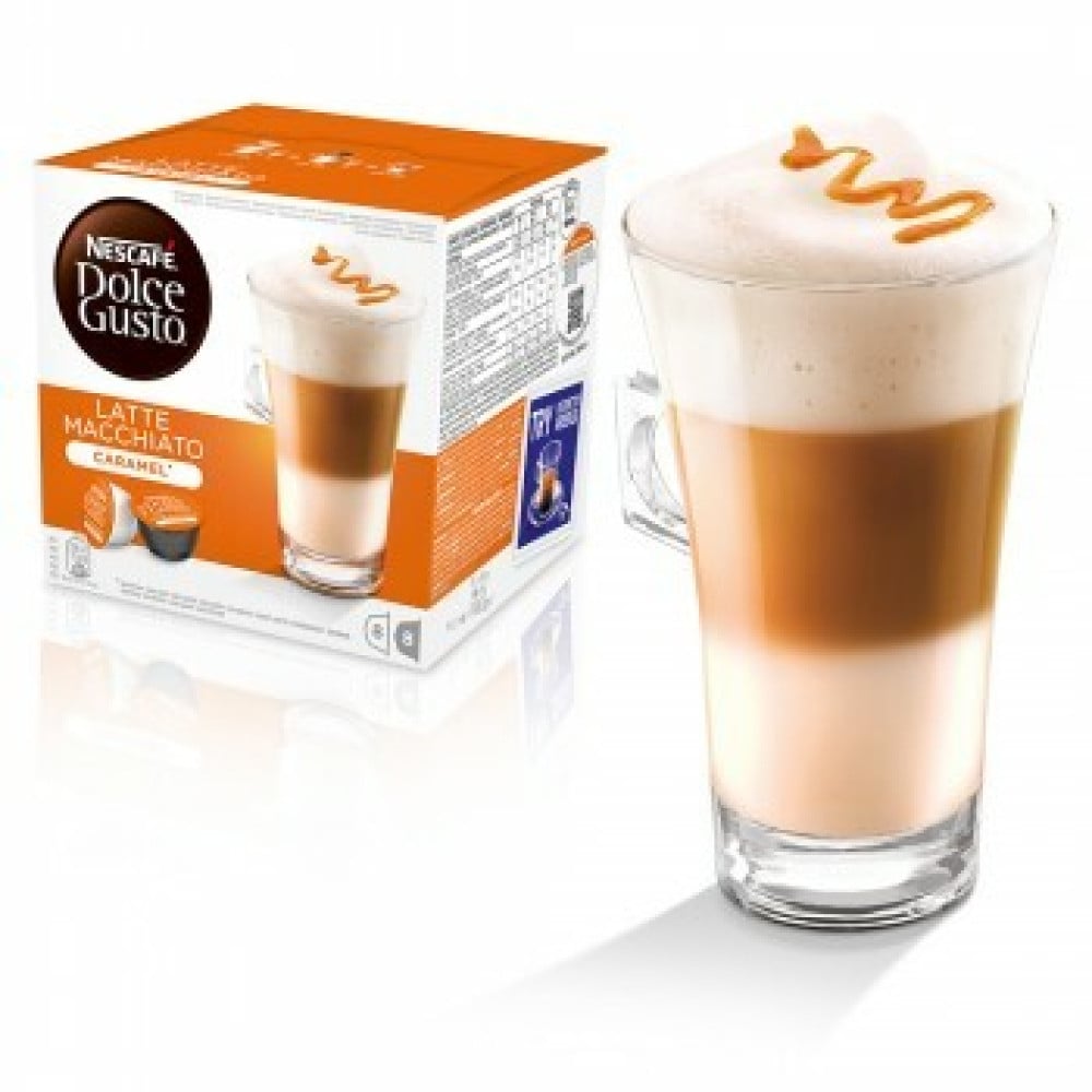 NESCAFE 16 CAPSULE DOLCE GUSTO CARAMEL LATTE MACCHIATO