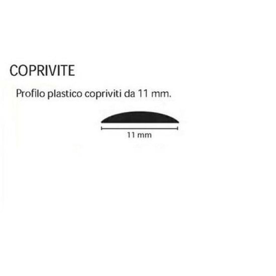 1MT - GUARNIZIONE COPRIVITI MM.  11 - NERO