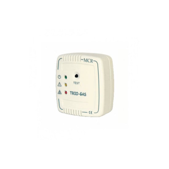 RILEVATORE TRIO GAS BIANCO
