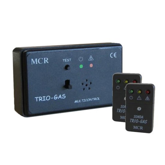 RILEVATORE TRIO GAS MULTICONTROL PARETE DOPPIA SONDA