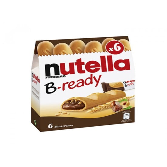 NUTELLA B-READY 132GR - 6 BARRETTE