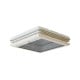 OBLO - 50X50CM FIAMMA VENT 50 BIANCO CON OSCURANTE/ZANZARIERA
