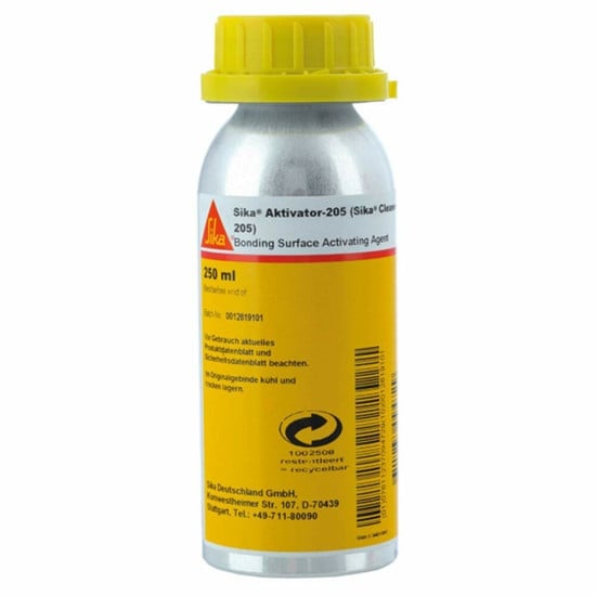 SIKA AKTIVATOR-205 - LATTA DA 250 ML - PULITORE/ATTIVATORE PER TUTTE LE SUPERFIC