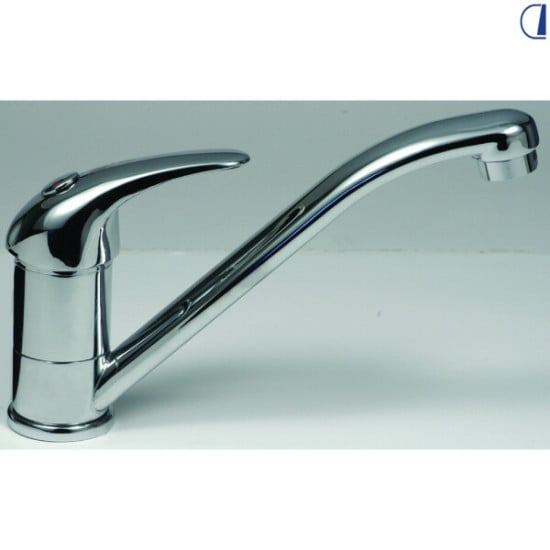 MISCELATORE MONOLEVA CANNA 17 CM SENZA FLESSIBILI