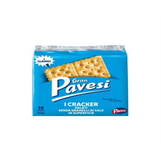 CRACKER PAVESI NON SALATI GR.560
