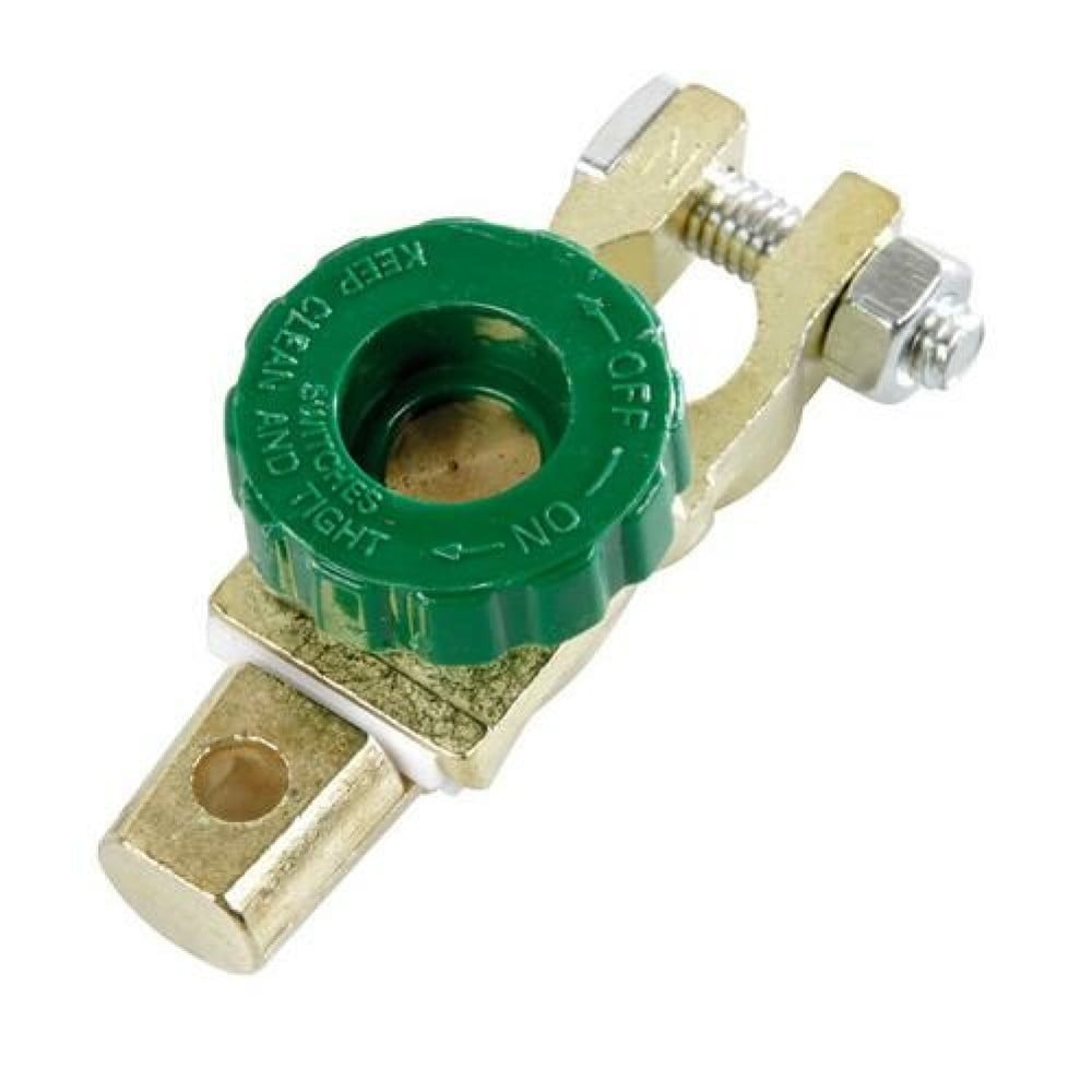 Morsetti Batteria Auto 12V/24V In Ottone - 1 Paio Per Positivo/Negativo