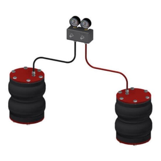 KIT SOSPENSIONI ARIA TOP-DRIVE TRANSIT 2014 - ASSALE QUADRO - RUOTA SINGOLA - PI