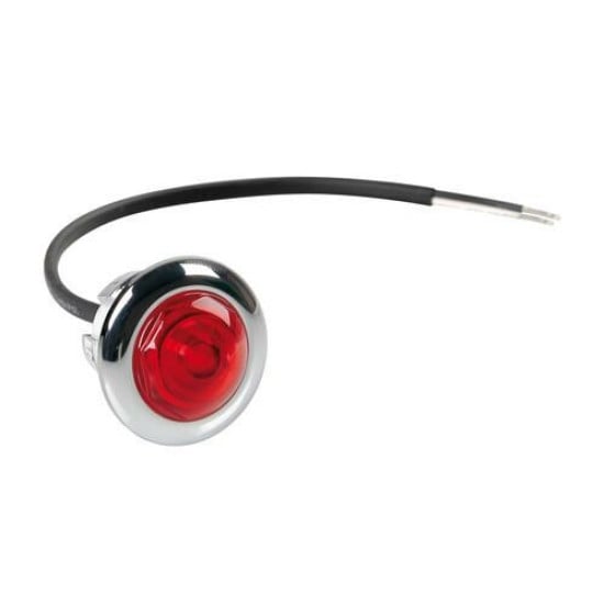 LUCE DA INCASSO LED ROSSO 12/24V