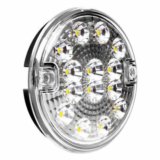 FARO RETROMARCIA ROTONDO LED 12/24V
