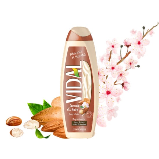 VIDAL DOCCIA 250ML ALMOND & KARITE