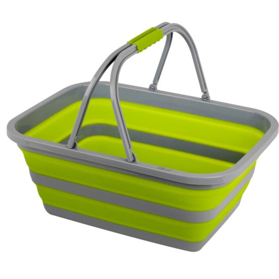 Secchio Flessibile In Polipropilene - 24 Litri Verde - Lavabile E Resistente - Per Giardino E Casa - Foto 8