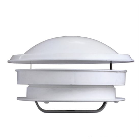 OBLO TONDO CON APERTURA A SCATTO A DUE POSIZIONI - Ø 165 MM