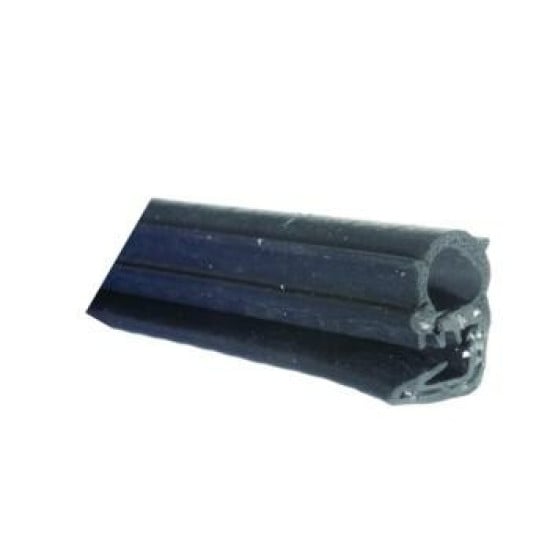 1 MT GUARNIZIONE ARMATA NERA PER SPORTELLI