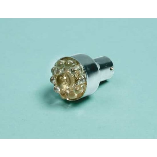 LAMPADA MULTILED 21/5W ROSSA ATTACCO BAY15D