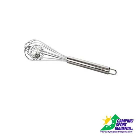 FRUSTA CON SFERA IN ACCIAIO INOX DELÍCIA