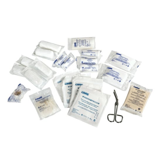 KIT PRONTO SOCCORSO PER AUTO NORME DIN 13164