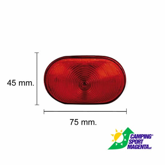 LUCE POSIZIONE RETRO ROSSO