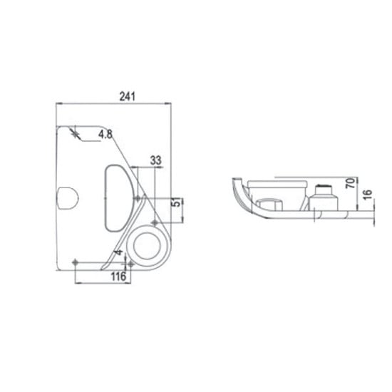 FANALE RETROMARCIA PER ARTICOLO ''025 2000''