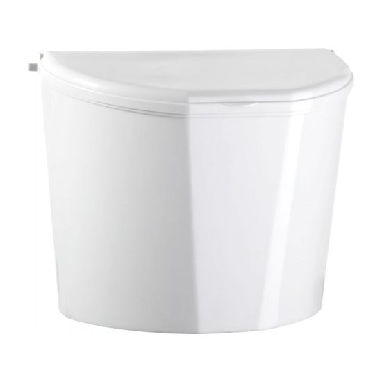 CESTINO PORTARIFIUTI - PILLAR XL (BIANCO)