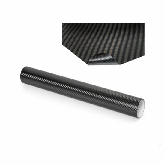 PELLICOLA ADESIVA SUPER-TECH 3-D CARBON LOOK NERO 50-75CM
