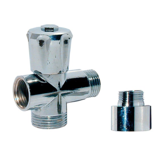 RUBINETTO LAV.3 VIE O/C.1/2''1/2''