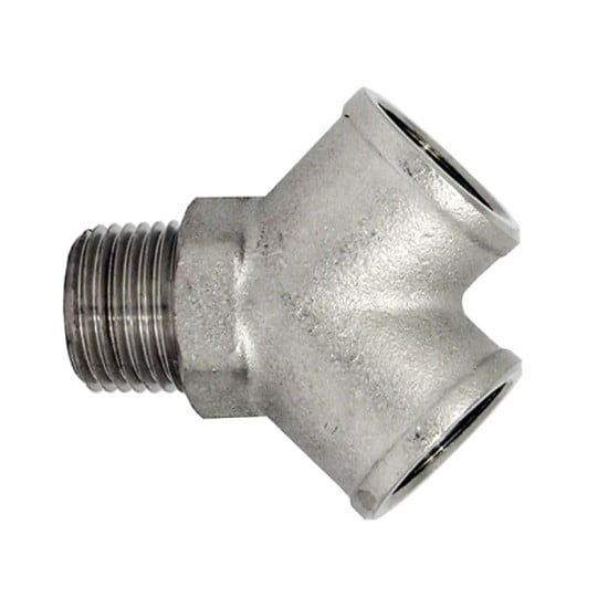 RACCORDO ''Y'' F1/2''- M1/2''- F1/2''