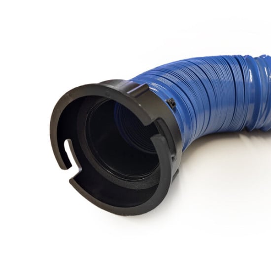 TUBO FLESSIBILE EXTRA CORTO CON RACCORDO ITALIA E NIPPLE ROSSO