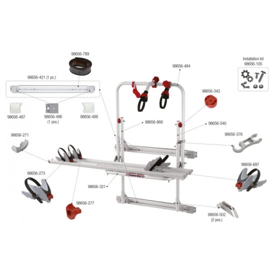 KIT STRUTT.INF. SX CB DJ