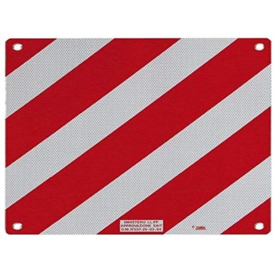 CARTELLO CARICHI SPORGENTI ''ALU SIGNAL'' FIAMMA