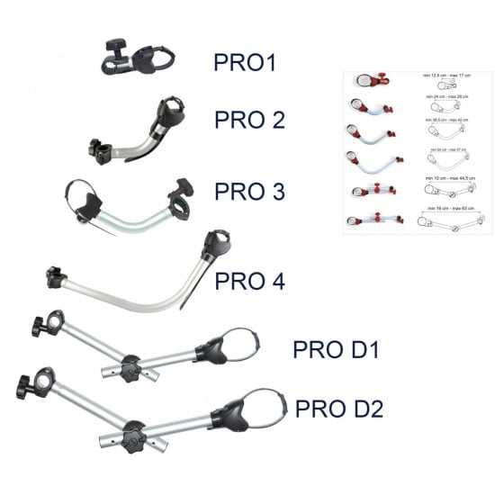 SISTEMA BLOCCAGGIO FIAMMA - BIKE-BLOCK PRO 1 - BLACK