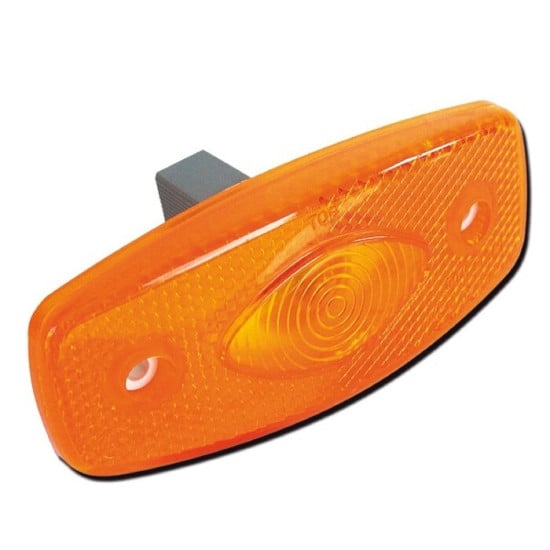 LUCE INGOMBRO ARANCIONE RETTANGOLARE - BLISTER - NO LED