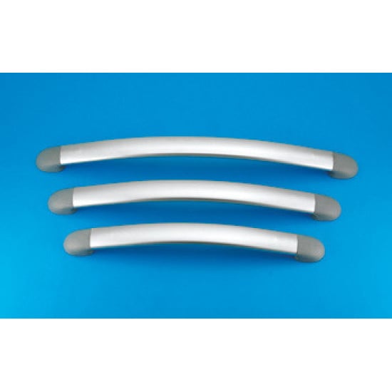 MANIGLIA ALLUMINIO OVALE - LUNGHEZZA 400 MM