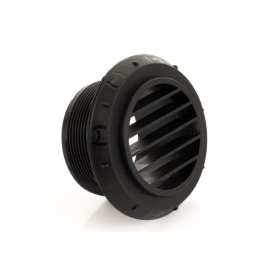 BOCCHETTA WEBASTO 90° NERA - D.60