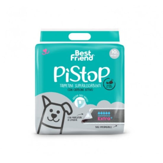 10 TAPPETINI PI-STOP CON CARBONE ATTIVO 60X60 CM