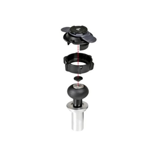 OPTI TUBE ATTACCO PER CANOTTO DI STERZO MOTO - Ø 15-17,2 MM