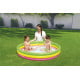 PISCINA SUMMER A 3 ANELLI COLOR CON FONDO GONFIABILE CM.152X30