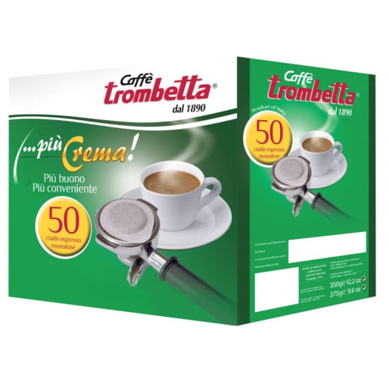 50 CIALDE CAFFE TROMBETTA PIÙ CREMA