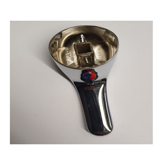 MANIGLIA CROMATA IN OTTONE