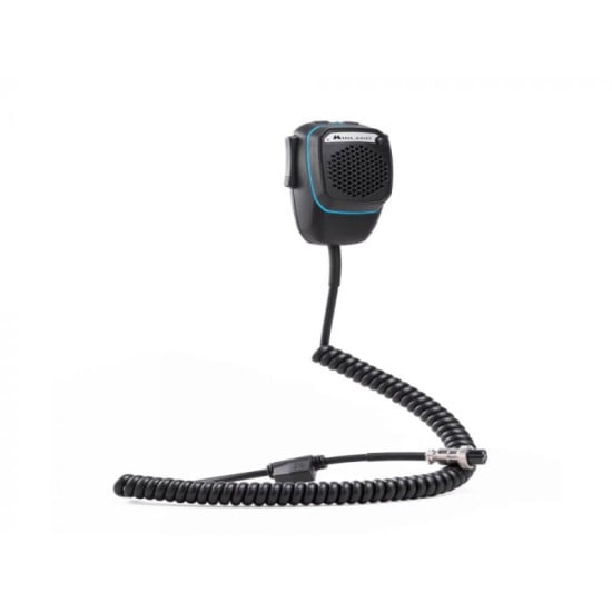 DUAL MIKE 4 PIN MICROFONO CB BT CON CAVO
