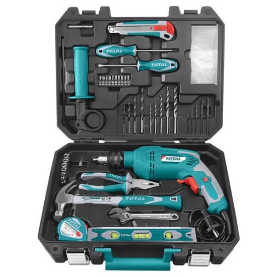 TRAPANO A PERCUSSIONE THKTHP1012-3 KIT VALIGETTA - TOTAL