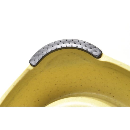 BEST FRIEND BAMBOO CIOTOLA GIALLO- AZZURRO S 12X10,5X6CM 0,25 L