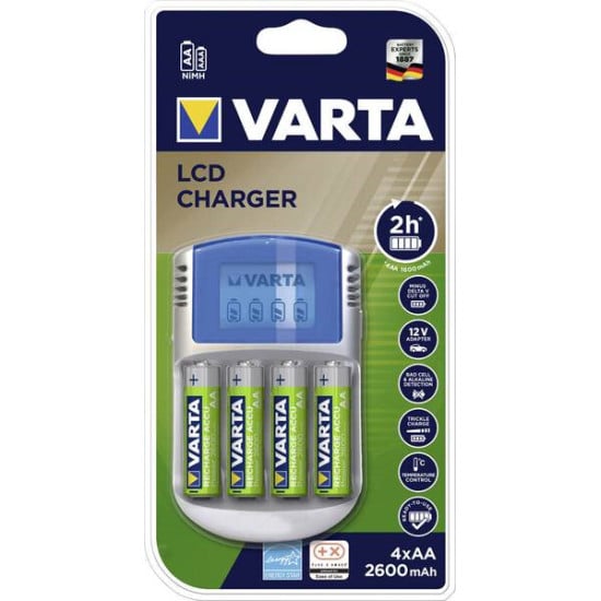 VARTA - POWER PLAY LCD CHARGER CARICABATTERIE