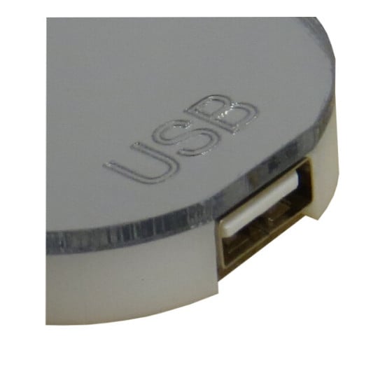 FARETTO LED LUCE BIANCA FREDDA E USB