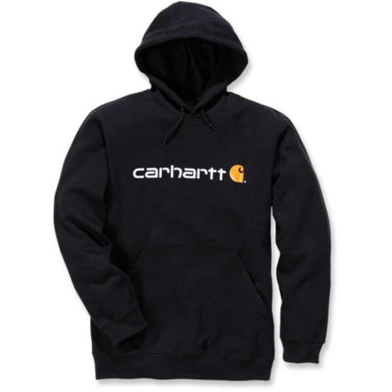 CARHARTT FELPA CAPPUCCIO NERA C-100074001005 SWEATS - Main Image