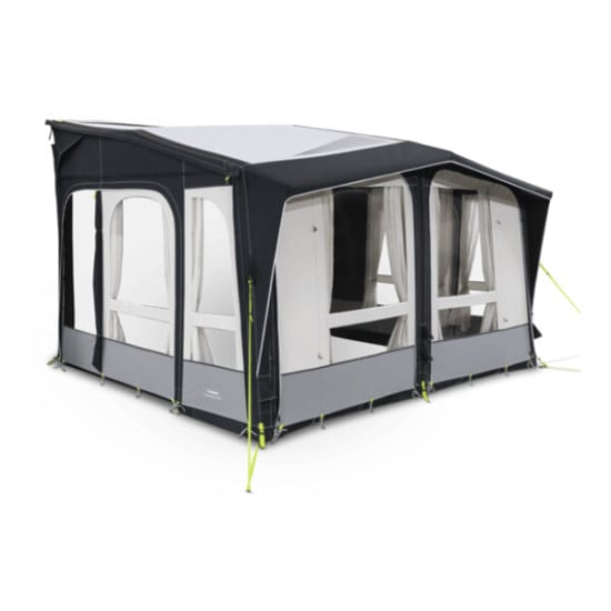 VERANDA GONFIABILE CAMPER - KAMPA CLUB AIR PRO 390 M PER ALTEZZE: 265-295CM