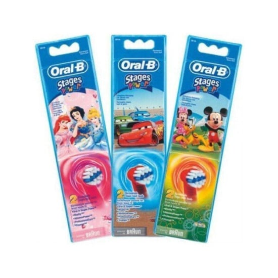 RICAMBI ORAL B KIDS PER SPAZZOLINO ELETTRICO X 2PZ