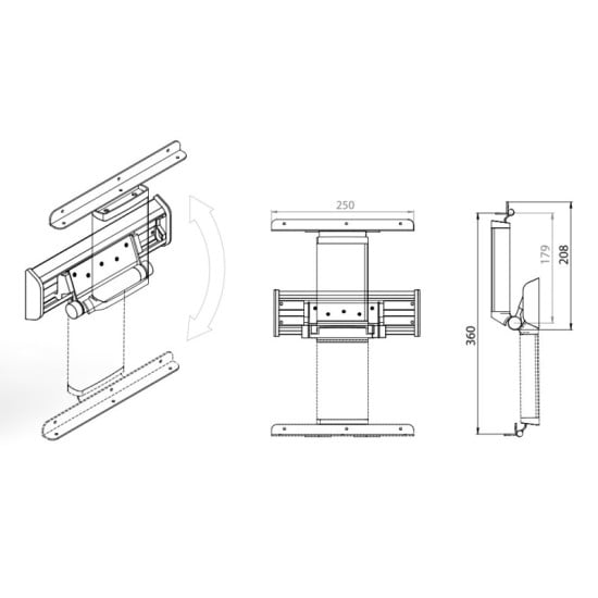 SISTEMA UP-DOWN ART.15343 CON TUBO