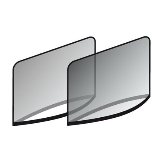 SET 2 CALZE-TENDINE LATERALI - RETTANGOLARE - L - CAPS