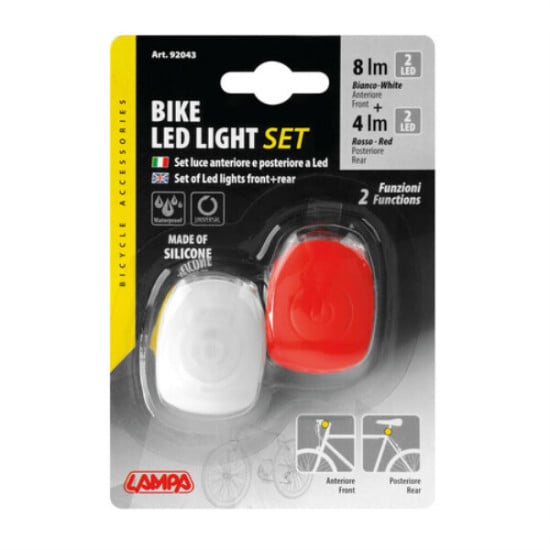 SET LUCI ANTERIORE E POSTERIORE A LED
